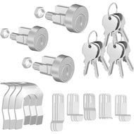 3Pcs Kunci Peti Surat Nasional L-1172C Pengganti untuk C9100 dengan 9 Kunci |   Pengganti untuk Kunc