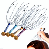 Head Massager Scalp Massager Relief Body Massager Remove Muscle Tension Tiredness Metal Head Relax M