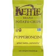 Kettle Brand Pepperoncini Potato Chips 希臘金椒味厚切薯片 5oz / 141g【084114221964】
