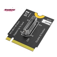 For SSD and EGPU Compatible M. 2 Nvme Key M to SFF-8612 Adapter, NVMe PCI-E 4.0 X4 to OcuLink SFF-86