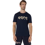 ASICS : 2031E897.400 ASICS HEX GRAPHIC TEE MEN เสื้อคอกลมผู้ชาย ของแท้