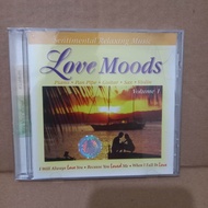 CD Instrumental Relaxing Music Love Moods Vol 1 . Original Asli .