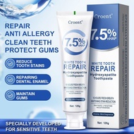Full English Version Croent Hydroxy-Based Apatite Whitening Stain Removal Toothpaste Improve Yellow 