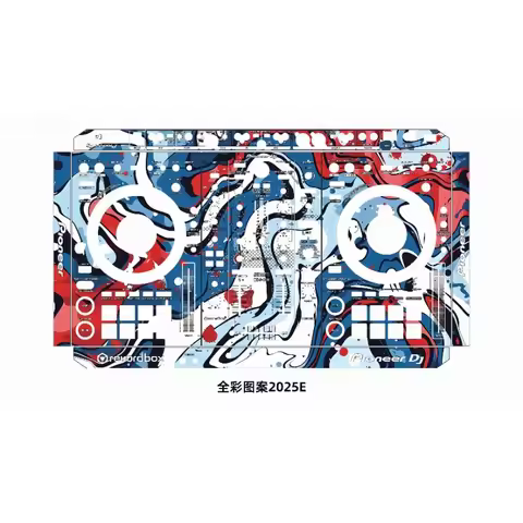 Pioneer DDJ-800 Controller Self-Adhesive PVC Film - Bright Color Customizable Sticker (Only Film, No