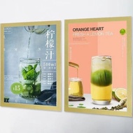 [Wall Display Sticker] Business License Sticker Magnetic Display Sticker Protective Frame Picture Fr