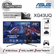 ASUS ROG Strix XG43UQ HDMI 2.1 Gaming Monitor — 43-inch 4K, 144 Hz, 1ms MPRT, AMD FreeSync™ Premium Pro, DSC, ELMB Sync