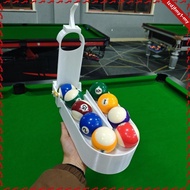 leipupa Snooker Training Rack Easy to Use Billiards Training Tool Pool Ball Rack Hold 9 Balls for Cl