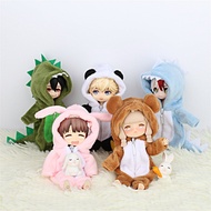 Ob11 Baby Clothes Jumpsuit bjd 1/12 Bjd Baby Clothes Multicolor Dinosaur Clothes Animal Monster Jump