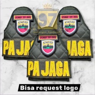 Full adhesive guard armband iron on patch