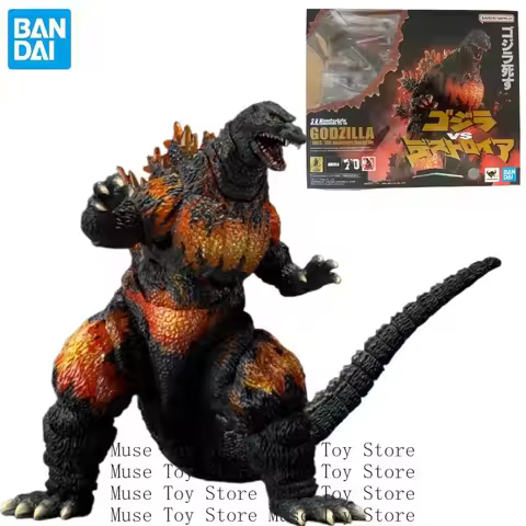 Bandai Godzilla S.H.MonsterArts SHM Burning Godzilla 1995 70th Anniversary Special Ver Anime Action 