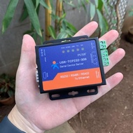 NEW USR TCP232-306 Adapter RS-232/485/422 to Ethernet Server Serial with DHCP & DNS Support Auto-MDI