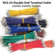 2.54Mm 100Pcs XH Double Head With Terminal Wire Without Housing 10Cm20cm 30Cm Female To Female out