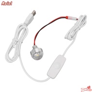 MAIAL LED Spotlight, 5V USB Powered Stepless Dimming Spotlight, Portable Dimmable 1W Breathing Mode 