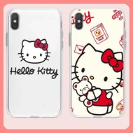 Cute Hello Kitty phone case Samsung Galaxy A30 A52G A325G A30S A50 A50S Mobile Phone Transparent Soft Silicone Phone Cover Cases