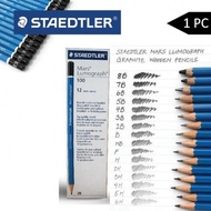 Staedtler Mars Lumograph Pencil 100 B HB 2B 3B 4B 5B 6B 7B 8B 9B 10B F H 2H 3H 4H 5H 6H Artist Penci