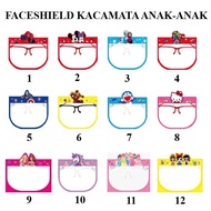 Harga Grosir - Faceshield Kacamata Anak & Dewasa / Faceshield / Faceshield Bening dan Motif