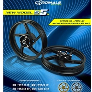 CARDINALS RACING YAMAHA R15 R15M R15V3 MT15 S5 SPORT RIM (FRONT 225  & 250 X17 / REAR 325 &350  X17)