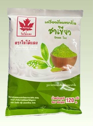 ตรา ใบไม้แดง ผงชานมไข่มุก  ผงชาเขียว ผงโกโก้ 120กรัม