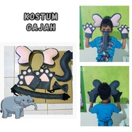 Children's Flannel Elephant Costume Animal Character Costume