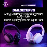 Aula G7 wireless gaming headset | G7 Pro | 3 modes | Bluetooth 5.3 | 2.4Ghz | Rope