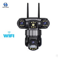 Three lens CCTV V380 Pro CCTV Camera For House 4G/WiFi IP Camera Home Wireless outdoor Waterproof CC