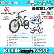 SEPEDA GUNUNG MTB 24 & 26 INCH EXOTIC ET 2651 AF STEEL