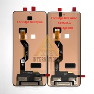 จอหน้าจอ LCD สำหรับ Motorola Edge 60 Stylus 60 Pro Fusion 60 S สำหรับ Moto G Stylus 5G 2024 XT2419 2