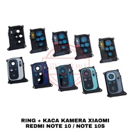 RING LENSA KACA KAMERA BELAKANG XIAOMI REDMI NOTE 10 4G NOTE 10S ORIGINAL