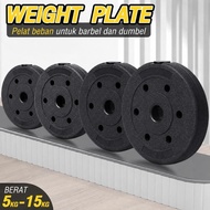 POTENCE Cover Plate Barbell Empty Without Contents 1 Pcs Plate Dumbell Barbell 1.25Kg 2.5Kg 5Kg 7.5K