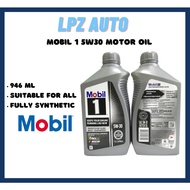 Mobil 1 / Mobil1 5W30 Fully Synthetic Engine Oil 1Qt 946mL