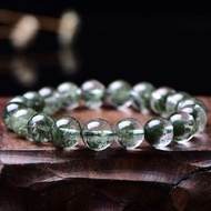 Natural Green Ghost Cornucopia Bracelet Gypsophila Ghost Guy God of Wealth Bracelet ins Style Crysta