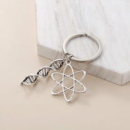 Laboratory Keychain Study Key Ring Chemical Molecules Geometry Atom Chemistry Key Chains Teacher Stu