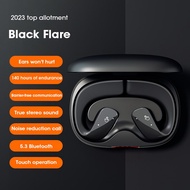 NEGHU Niye หูฟัง5.3บลูทูธต่างหูแบบหนีบเปิดหูฟังไร้สายชุดหูฟังกีฬาพร้อมไมโครโฟนสำหรับ Android IPhone