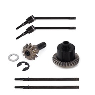 Metal Axle Dogbone Shaft Gear for 1:10 RC Crawler 90046 MN999 Axle Replacement Parts