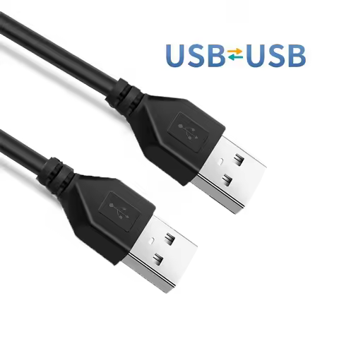 0.5m/1m/1.5m USB 2.0 A Male to A Mmale Data Sync Charger Extension Cable Cord USB Date Transmission 
