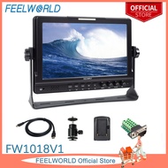 Feelworld FW1018V1 10.1นิ้วกล้อง Field Broadcast Monitor Full HD 1920X1200 IPS 4K HDMI YPbPr วิดีโอเ