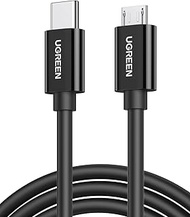UGREEN 1M USB C to Micro USB Cable, Up to 480Mbps for USB 2.0 devices, 2A Max Power Output, Compatib