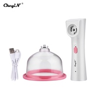 ✔☸✷ CkeyiN USB Rechargeable Automatic Breast Enlargement Pump for Breast Massage Sucker Cup for Wome