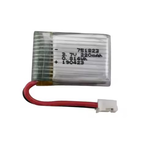 3.7V 220mAh 751823 lipo Battery for HS210 E010 NH010 T36 751823 H36 RC Drone Quadcopter Spare Parts