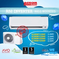 ACSON R32 AVO Series Inverter Aircond A3WMY 1.0HP 1.5HP 2.0HP 2.5P