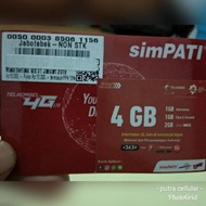 SIMPATI 4GB AKTIF INTERNET 1BULAN