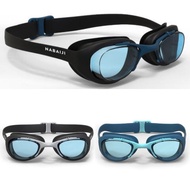Nabaiji Adult Swimming Goggles - Black/Navy