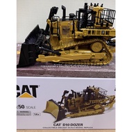 DM 1: 50 CAT D10 DOZER Carter Pile Track Bulldozer Alloy Engineering Forklift Model 85711