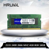 HRUIYL Laptop Ddr4 4Gb 8Gb 16Gb 4G 8G 16G RAM Memory DDR 4 Pc4-17000 Pc4-19200 2133 2400 266
