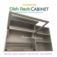 Dish Rack Cabinet/Aluminum Dish Rack Cabinet/Wall Mounted Dish Rack Cabinet/Wall Hung Dish Rack Cabinet/Kitchen Cabinet