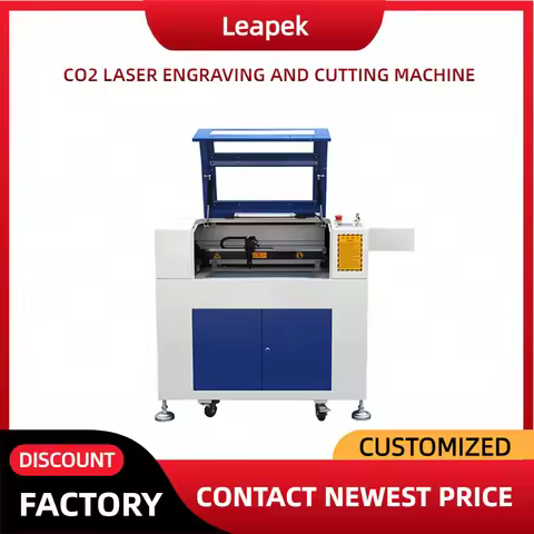 6040 60W CO2 Laser Engraving Cutting Machine – USB, LCD Display, for Wood, Acrylic, Leather & Plasti