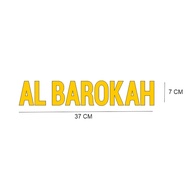 Custom Al Barokah 37x7 cm