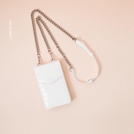 (Lamore.bkk) กระเป๋าใส่มือถือ สายปรับได้ ใส่เงินใส่บัตรด้านหลัง เครื่องใหญ่Max/Plusใส่ได้