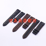 ❇▽✲ Substitute Tissot men's leather watch strap Kutu T035.627 series curved interface needle pattern 22 23 24mm