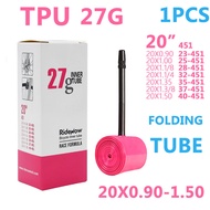 RideNow Folding Bicycle TPU Inner Tube349 16x1-3/8 1.1 1.35 1.4/ 18"355 18x1.1 1.35/ 20"451 20x0.9-1